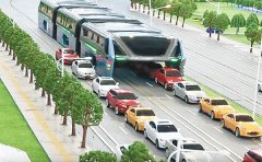 中国多地欲建空中立体巴士 从头